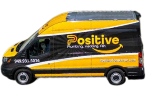 Positive plumbing Service van