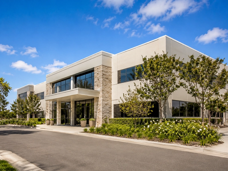 Commercial building served by Orange County repiping professionals