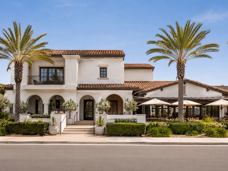 Restaurant and hospitality property served by repiping services in Orange County